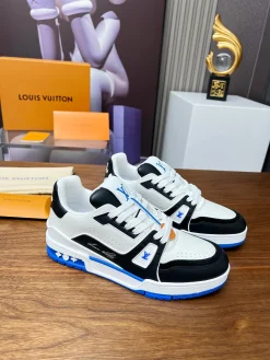 LV Sneakers White-Black-Blue C00202609111626