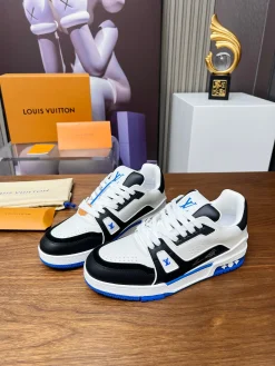 Alternative view of LV Sneakers White-Black-Blue C00202609111626