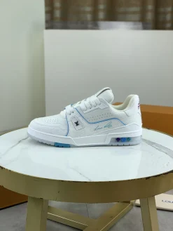 LV Sneakers White-Blue C00202609111684