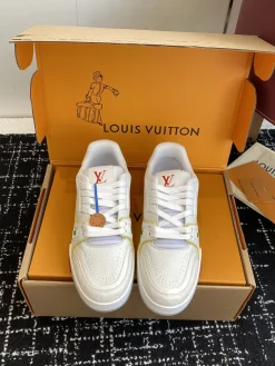 LV Sneakers White-Red C00202609111613