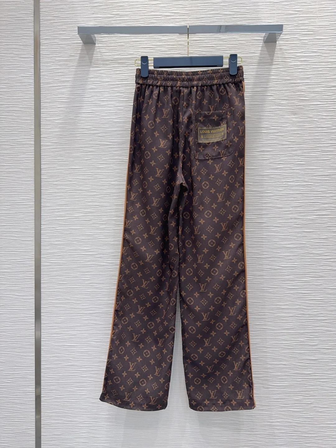 LV Suits Linen Blend Brown-Gold S-M-L B25202609062912 - Image 7