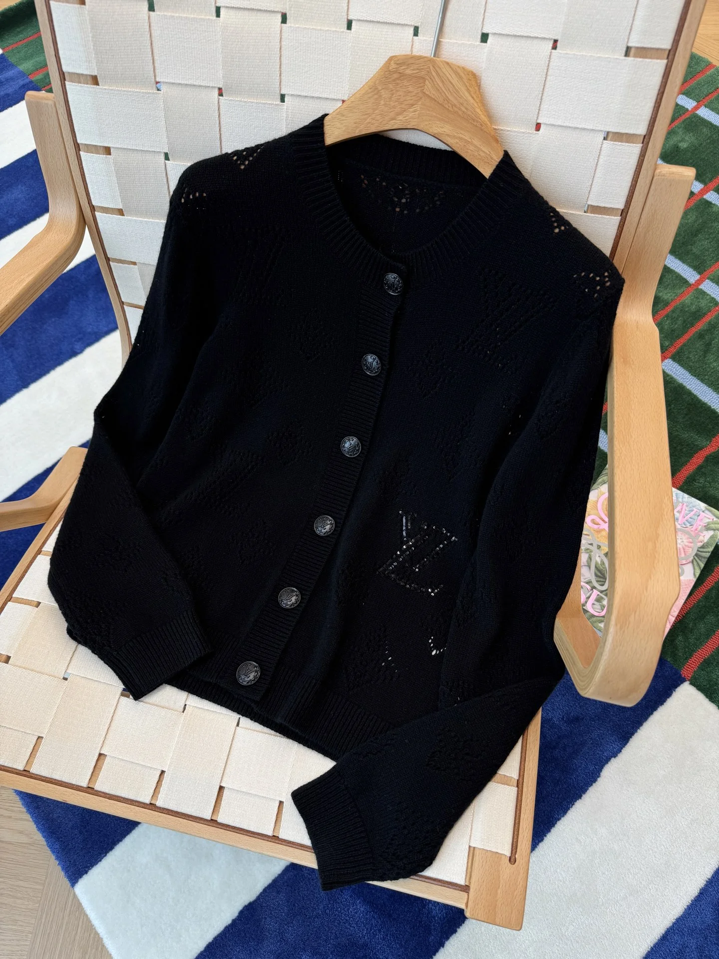 LV Sweaters Black S-L D85202609060043