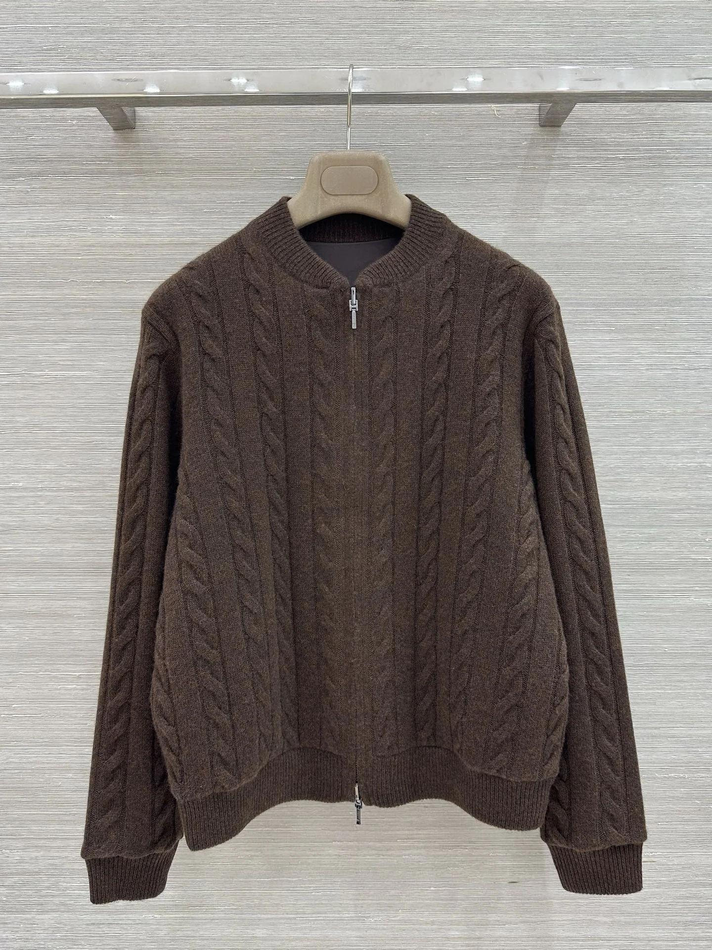 LV Sweaters Cashmere Brown S-L C15202609061210