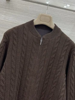 Alternative view of LV Sweaters Cashmere Brown S-L C15202609061210