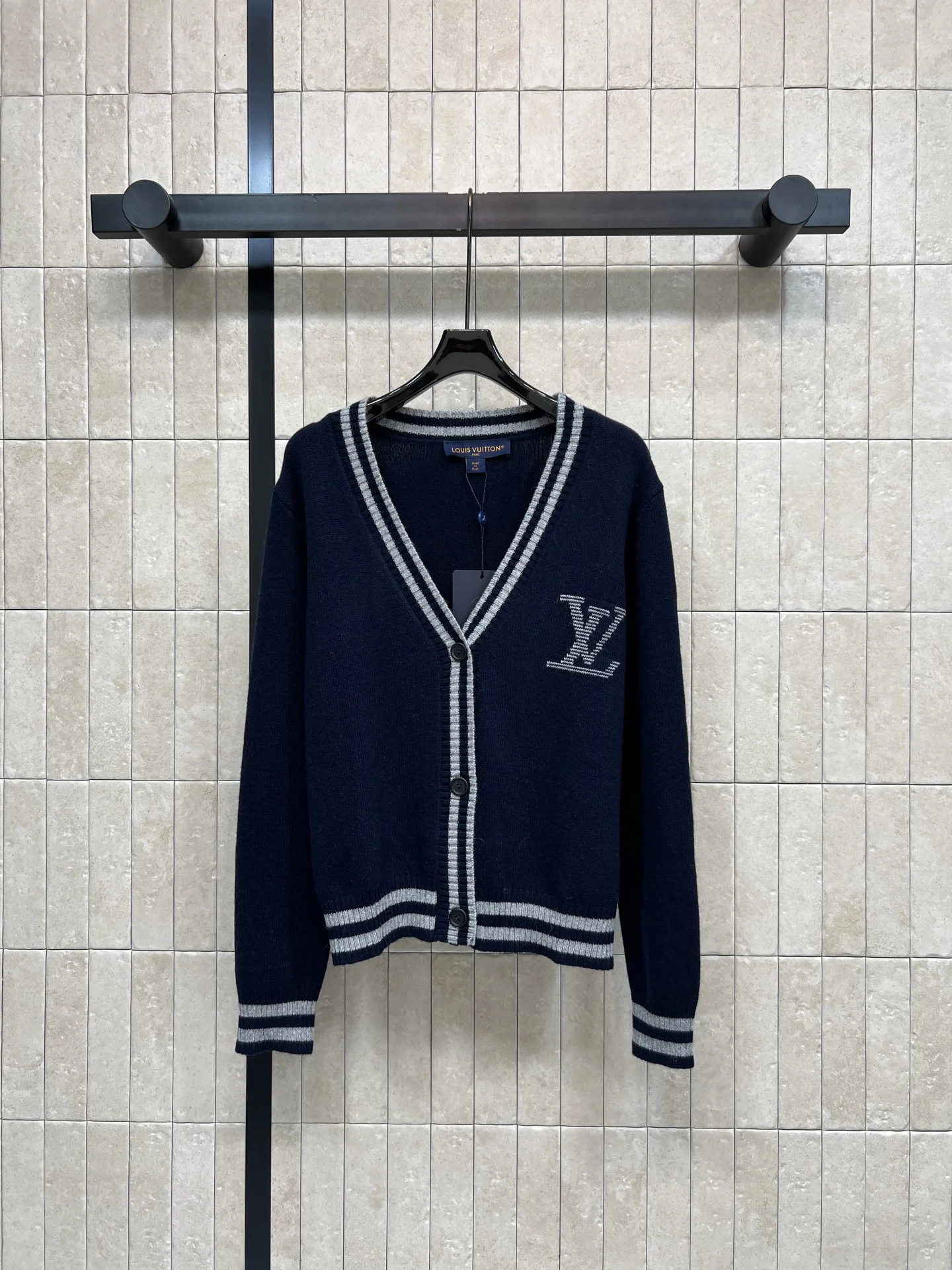 LV Sweaters Dark Gray-Navy Blue S-L B00202609060009 - Image 6