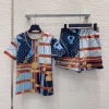 LV T-shirts Blue-Gold S-L B65202609063572