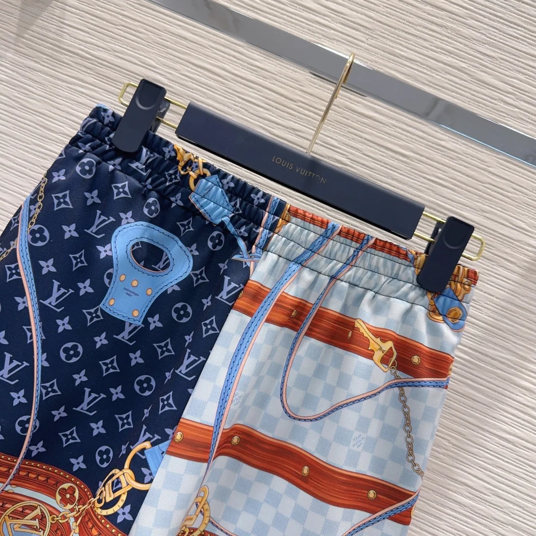 LV T-shirts Blue-Gold S-M-L B65202609063573 - Image 3