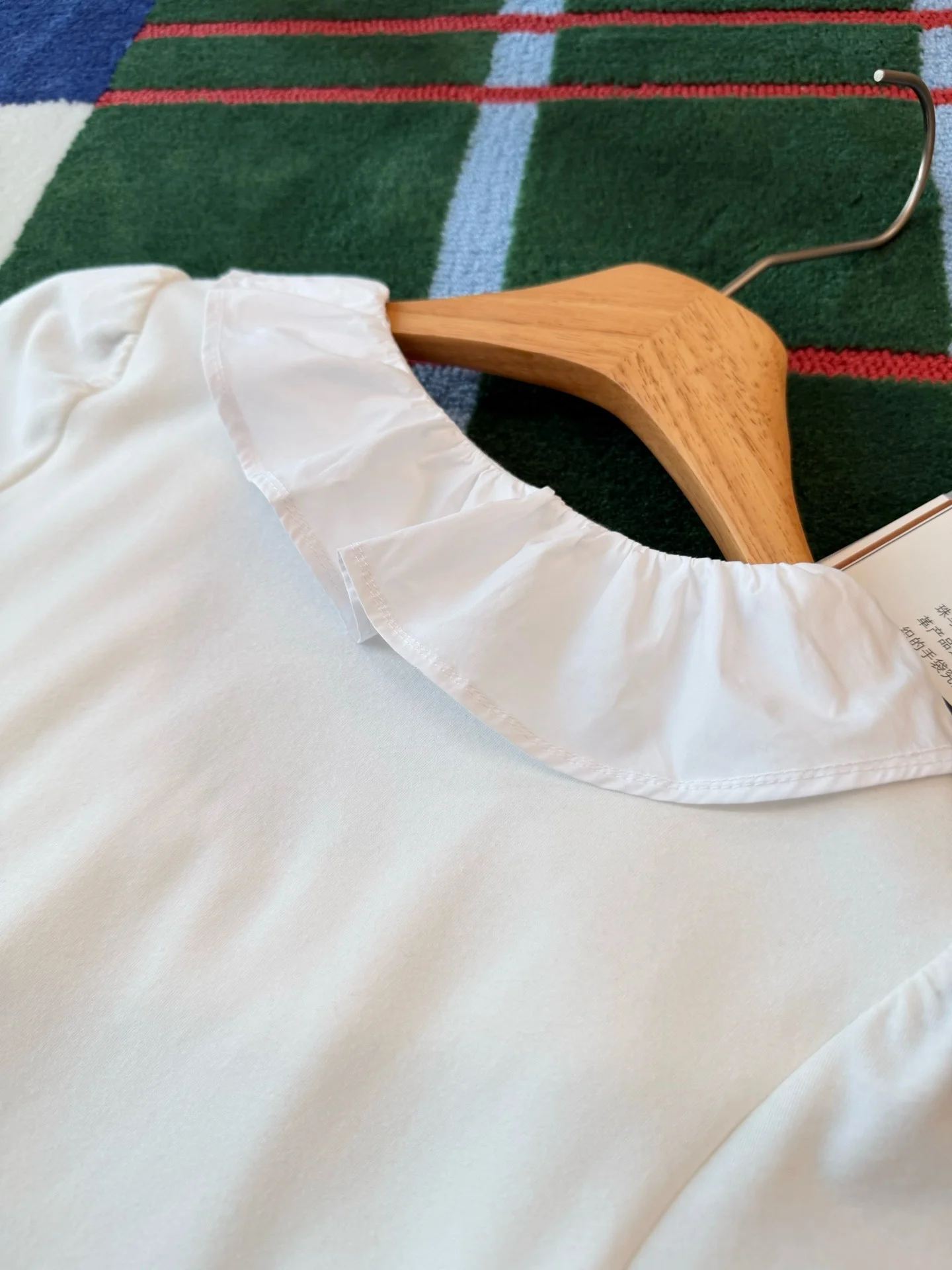 LV T-shirts Cotton Blend White S-M-L B15202609061406 - Image 9