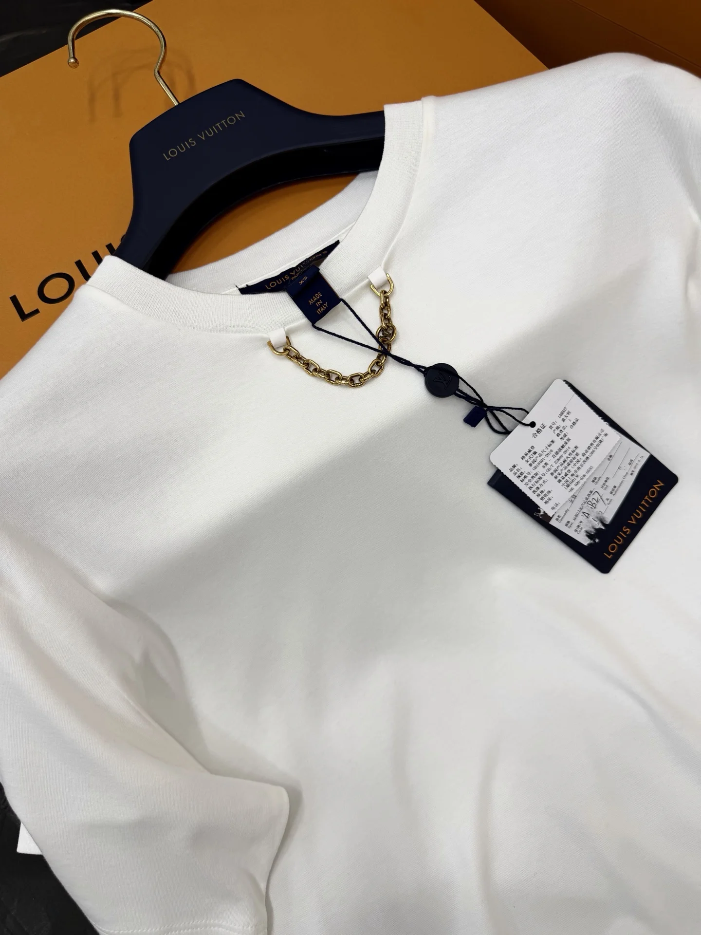 LV T-shirts White-Gold S-L B15202609060294 - Image 3