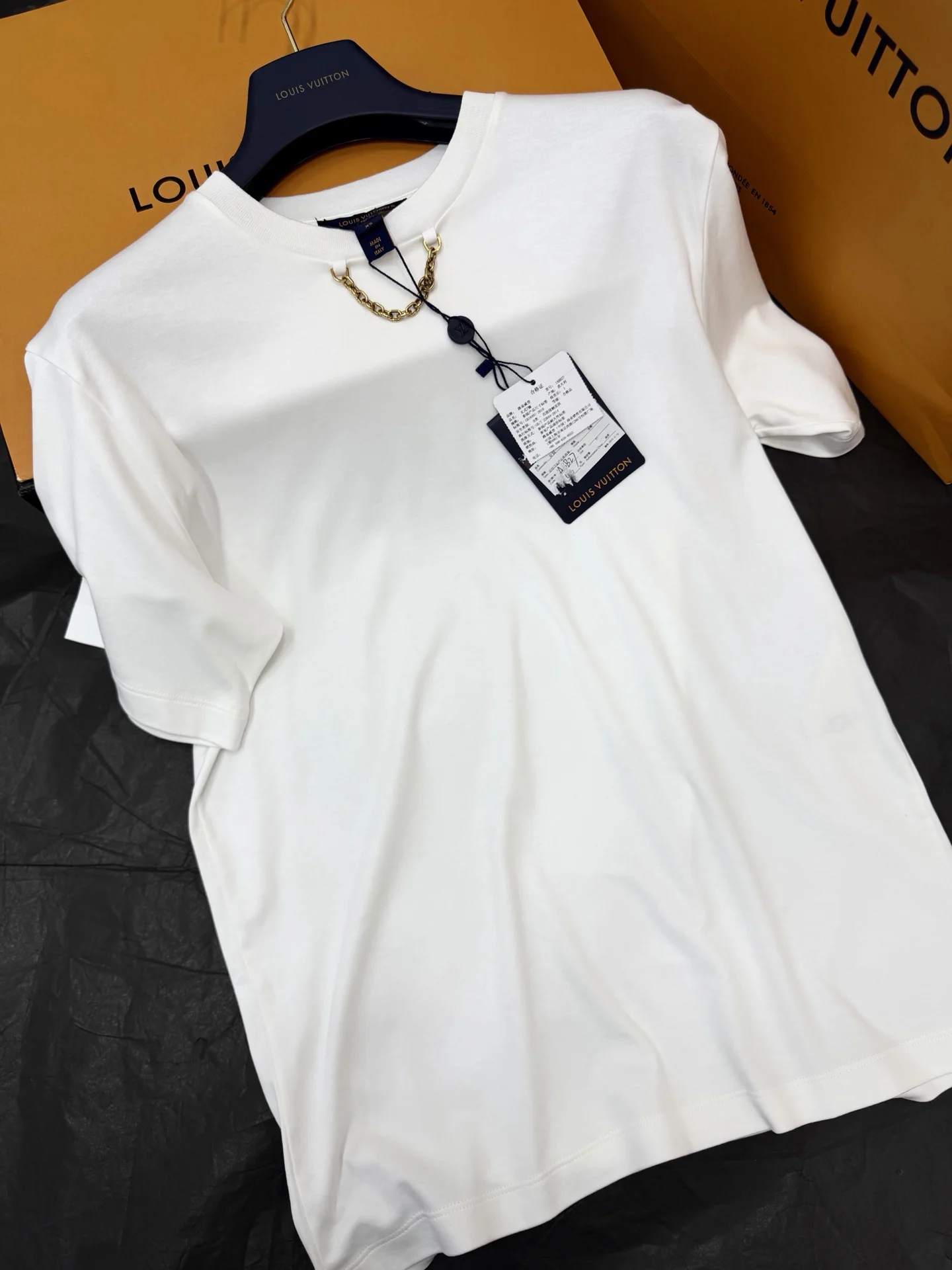 LV T-shirts White-Gold S-L B15202609060294 - Image 8