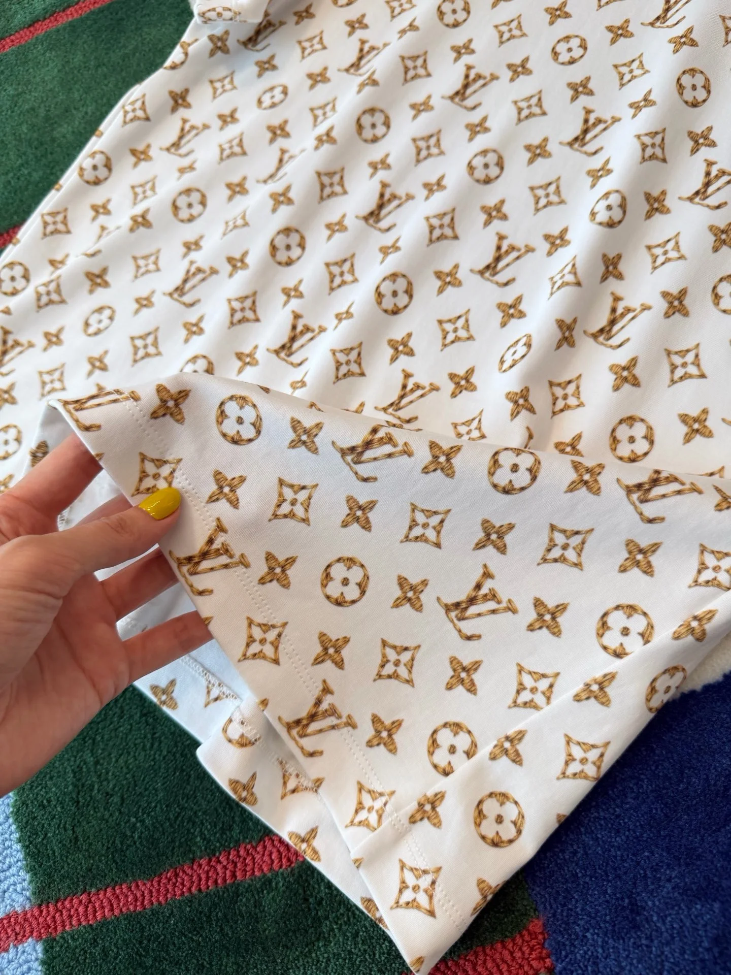 LV T-shirts White-Gold S-L B15202609063264 - Image 8