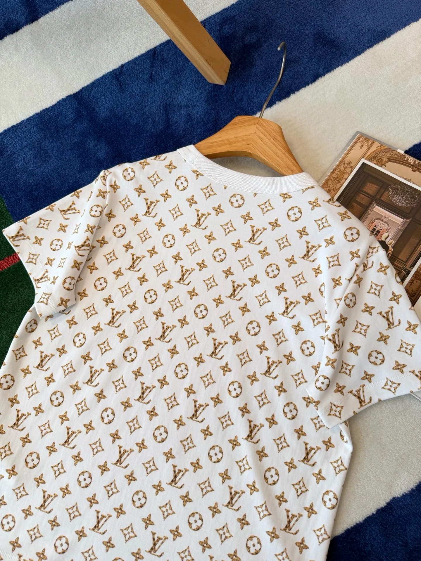 LV T-shirts White-Gold S-L B15202609063264 - Image 9