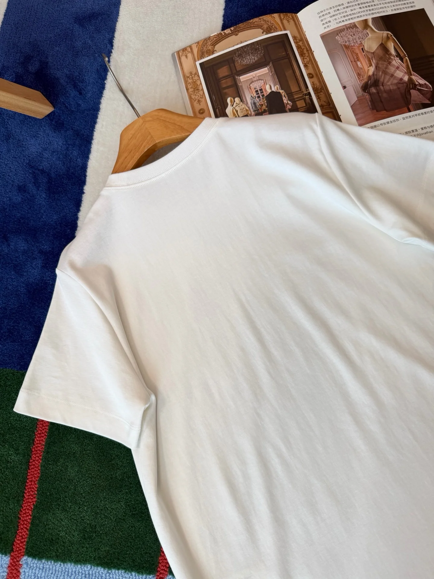 LV T-shirts White-Gold S-M-L B15202609063265 - Image 8