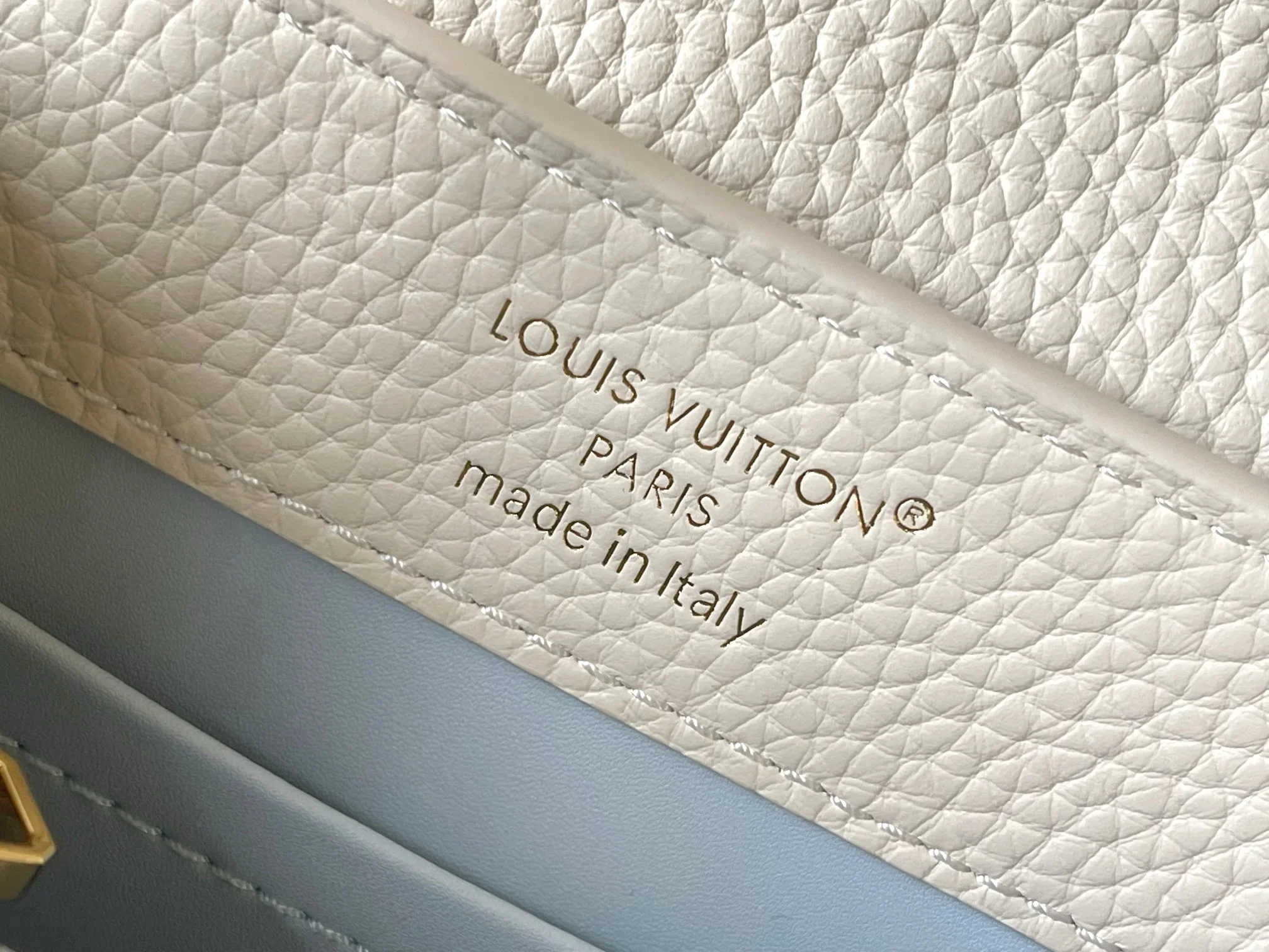 LV Top Handle Bags Cream-Gold 21X14X8CM I80202609090366 - Image 7