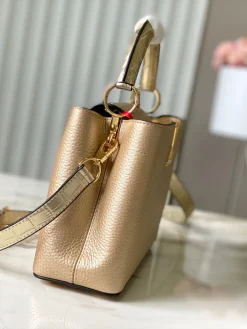 Alternative view of LV Top Handle Bags Gold-Beige 27X18X9CM A150202609090367