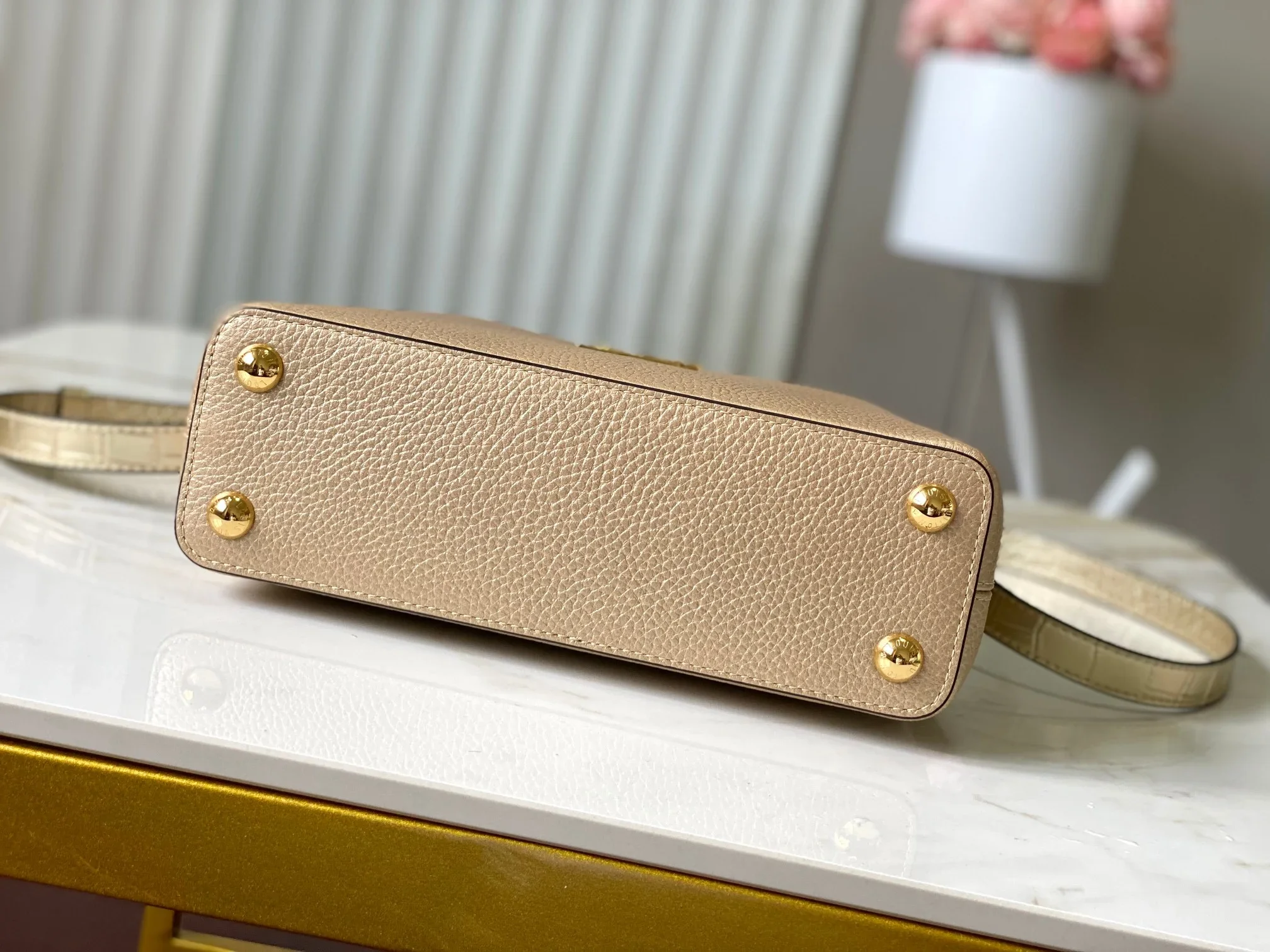 LV Top Handle Bags Gold-Beige 27X18X9CM A150202609090367 - Image 9