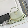 LV Top Handle Bags Mint Green-Gold 27X18X9CM A250202609090369