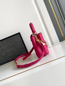 Alternative view of LV Top Handle Bags Pink-Gold 21X14X8CM A150202609090370