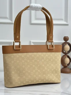 Alternative view of LV Totes Bags Beige-Brown 24X26X9CM E50202609090377