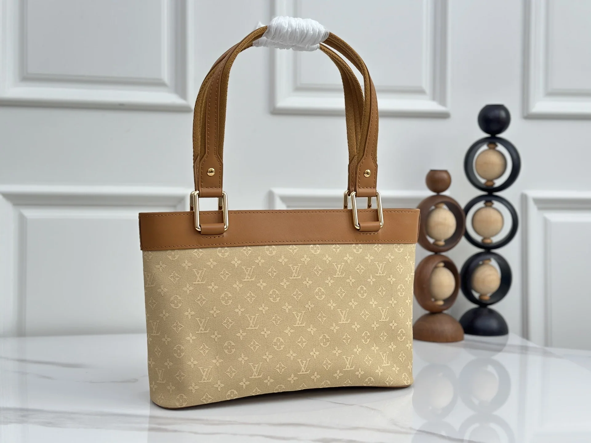 LV Totes Bags Beige-Brown 24X26X9CM E50202609090377 - Image 2
