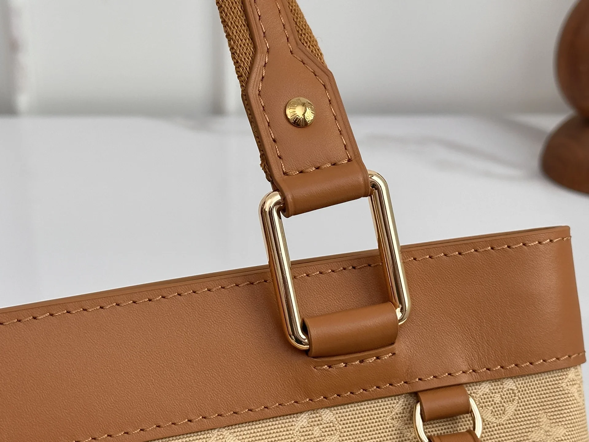 LV Totes Bags Beige-Brown 24X26X9CM E50202609090377 - Image 6
