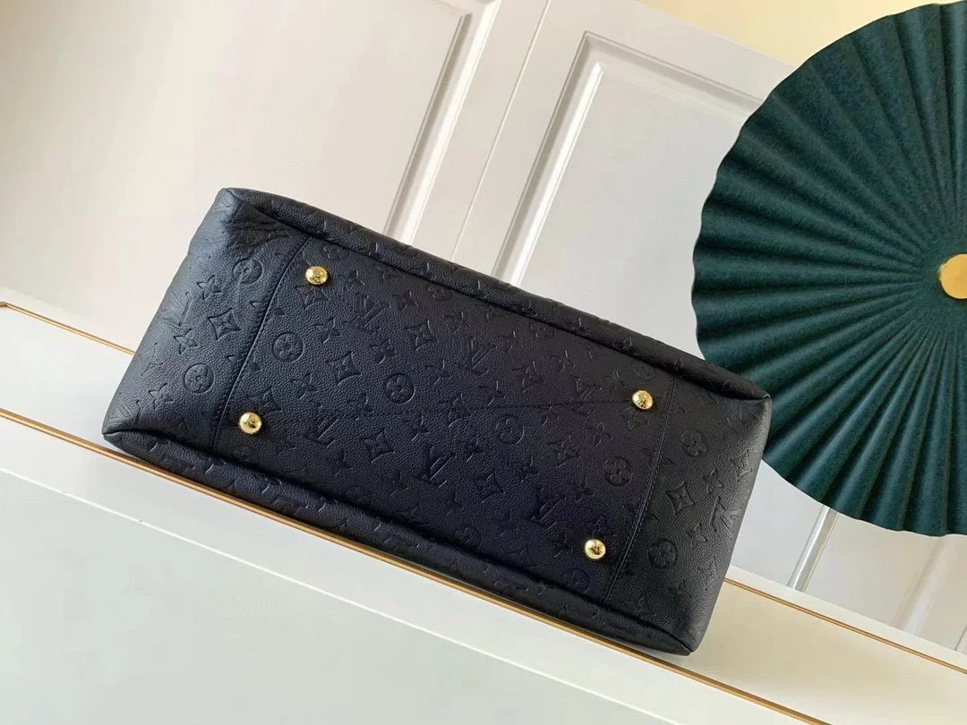 LV Totes Bags Empreinte Leather Black-Gold 47X32X22CM I40202609090324 - Image 4