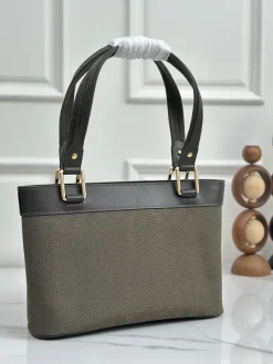 Alternative view of LV Totes Bags Green-Brown 24X26X9CM E50202609090380