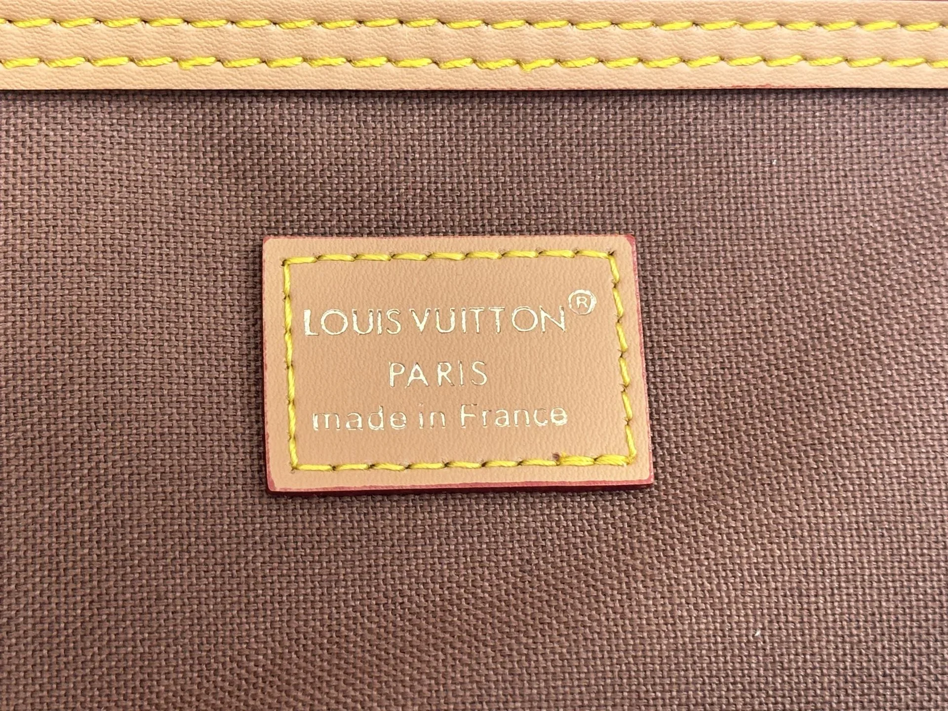 LV Totes Bags Monogram Canvas Brown-Tan 38X60X28CM F10202609090384 - Image 9