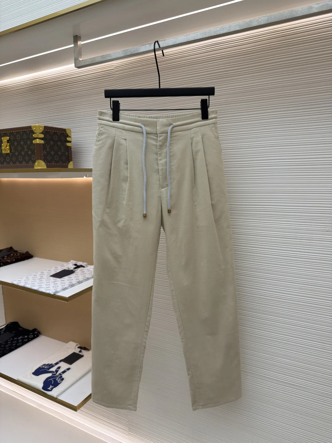 LV Trousers Beige S-L B95202609090588