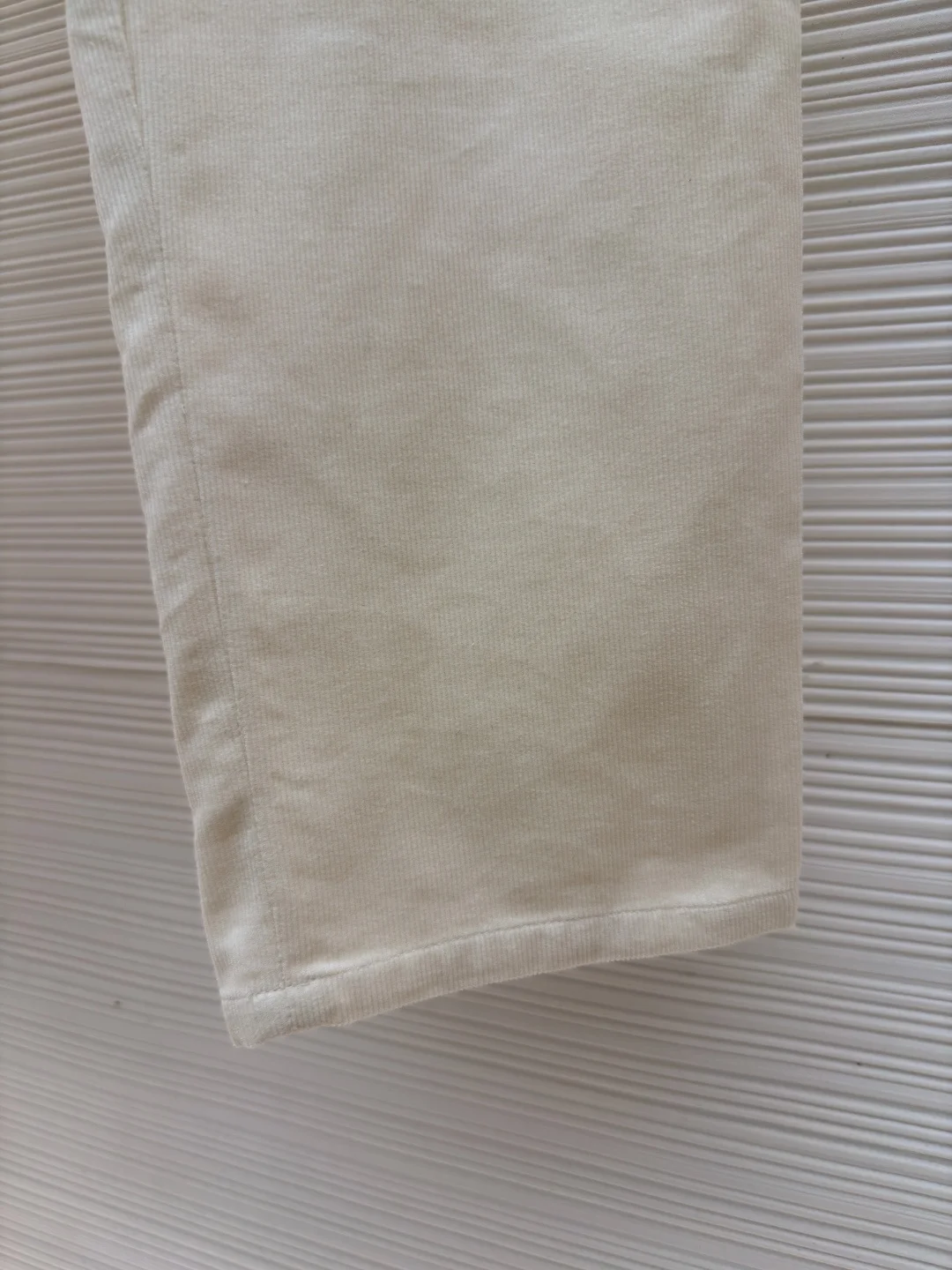LV Trousers Cotton Cream 46-52 B95202609090589 - Image 7