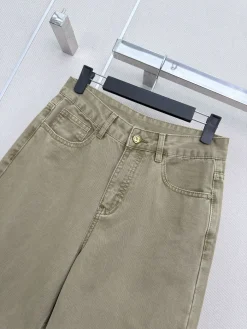 Alternative view of LV Trousers Khaki-White S-L A90202609062673