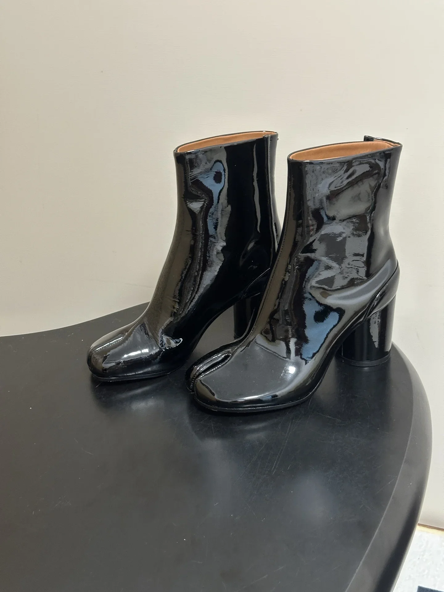 MAISON MARGIELA Boots Calfskin Leather Black EU35-39 C90202609112021 - Image 3