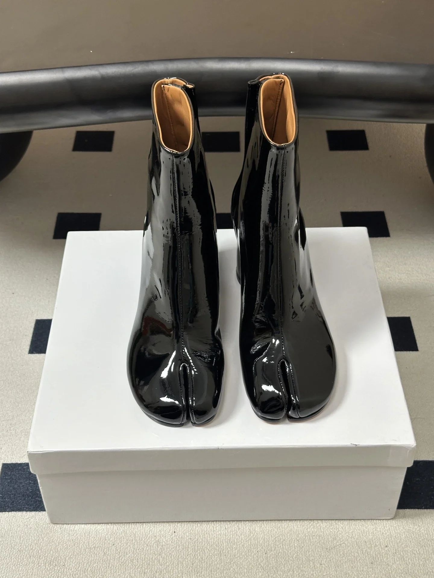 MAISON MARGIELA Boots Calfskin Leather Black EU35-39 C90202609112021 - Image 6