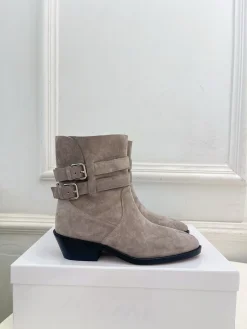 Alternative view of MAISON MARGIELA Boots Gray-Black D50202609110217