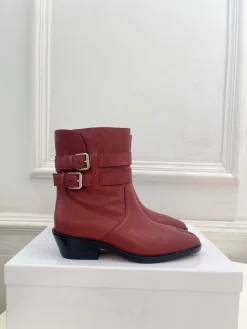 Alternative view of MAISON MARGIELA Boots Red D50202609110218