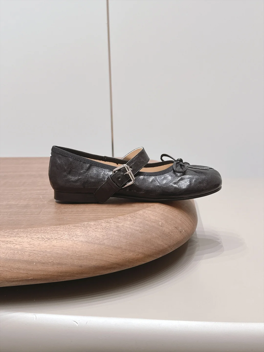 MAISON MARGIELA Flats Lamb Leather Black EU35-39 C10202609111572 - Image 5