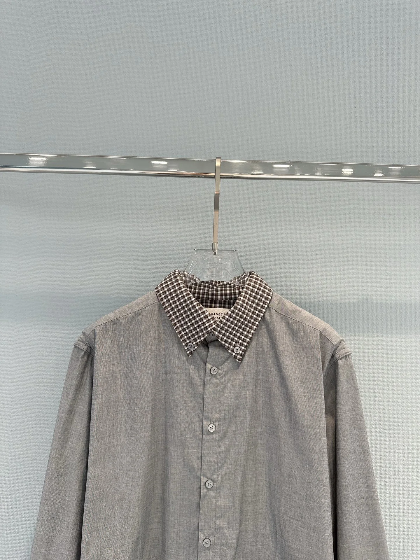 MAISON MARGIELA Shirts Gray-Brown S-L C20202609060651 - Image 4
