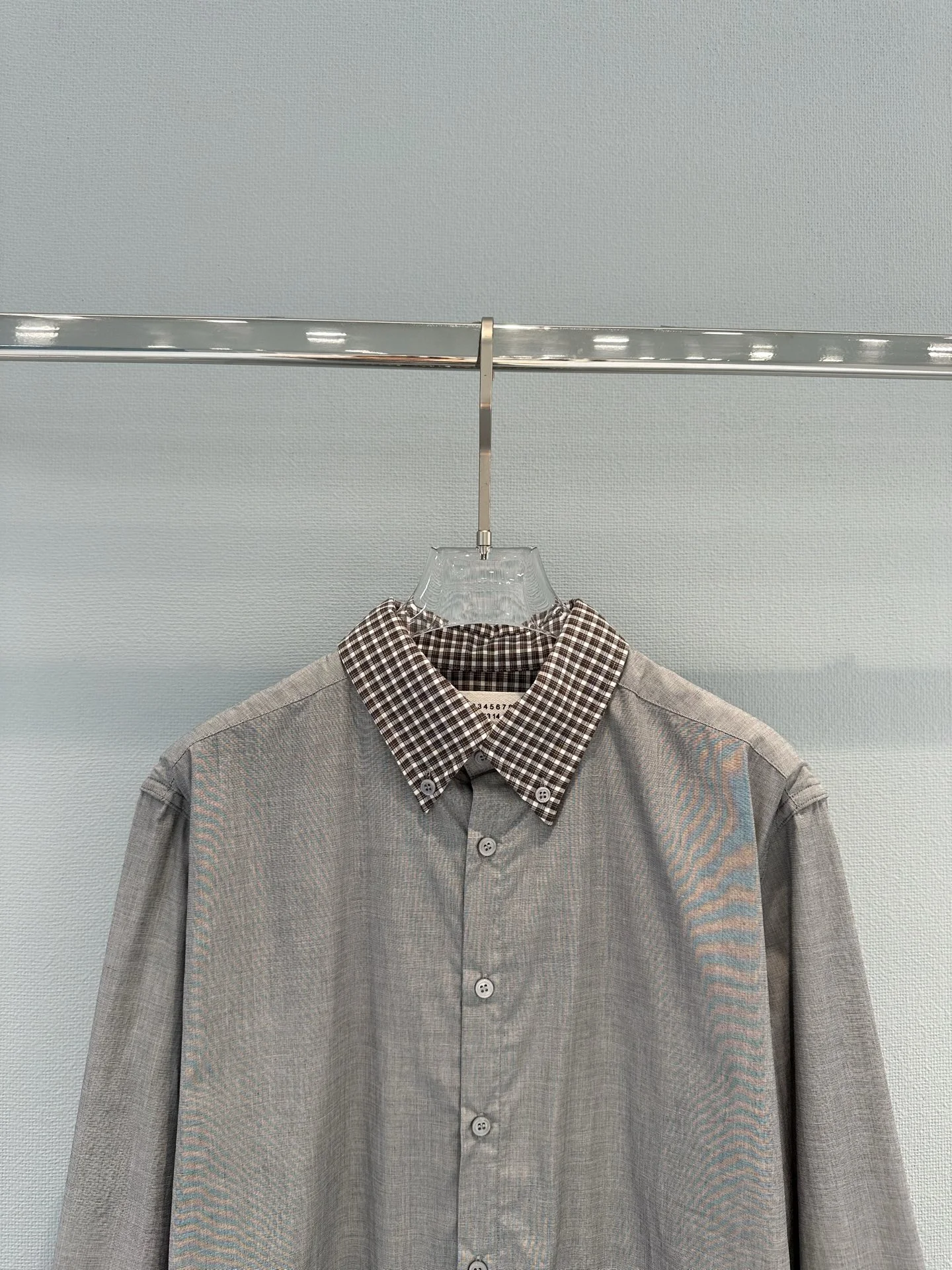 MAISON MARGIELA Shirts Gray-Brown S-L C20202609060651 - Image 6