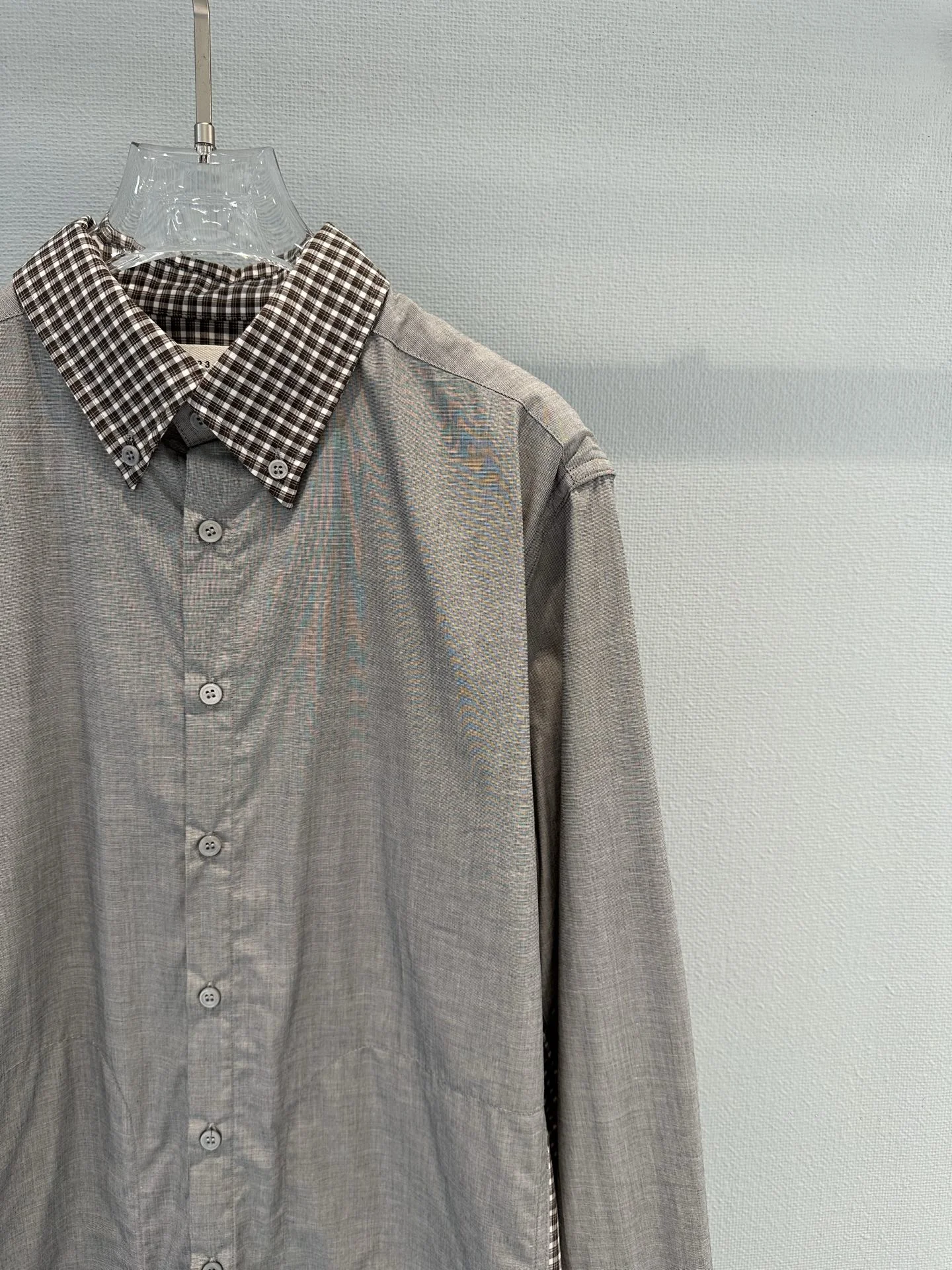 MAISON MARGIELA Shirts Gray-Brown S-L C20202609060651 - Image 8