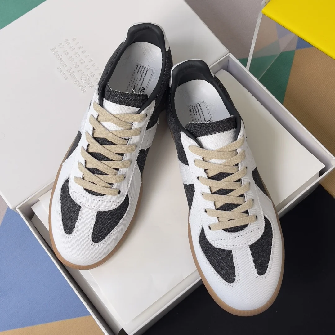 MAISON MARGIELA Sneakers Black-White-Tan B50202609110415 - Image 5