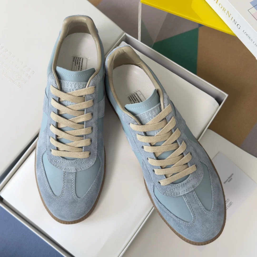 MAISON MARGIELA Sneakers Blue-Tan B50202609110410 - Image 5