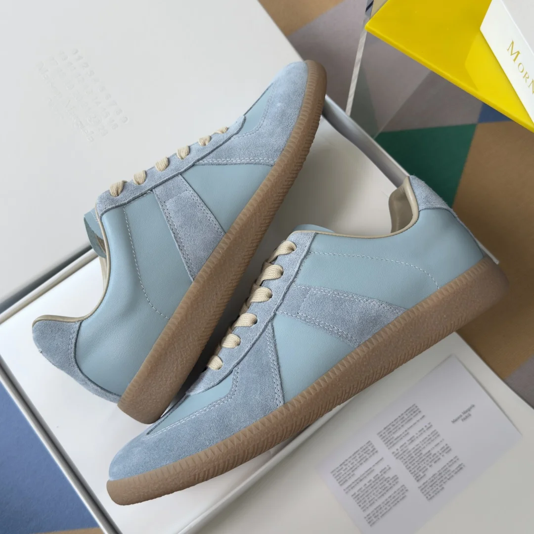 MAISON MARGIELA Sneakers Blue-Tan B50202609110410 - Image 6