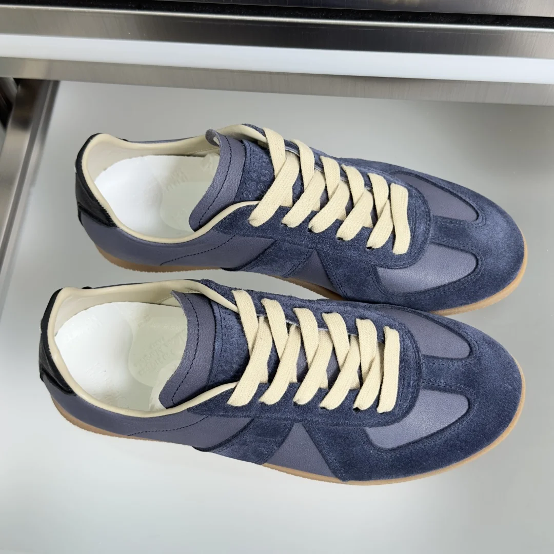 MAISON MARGIELA Sneakers Blue-Tan B60202609110433 - Image 3