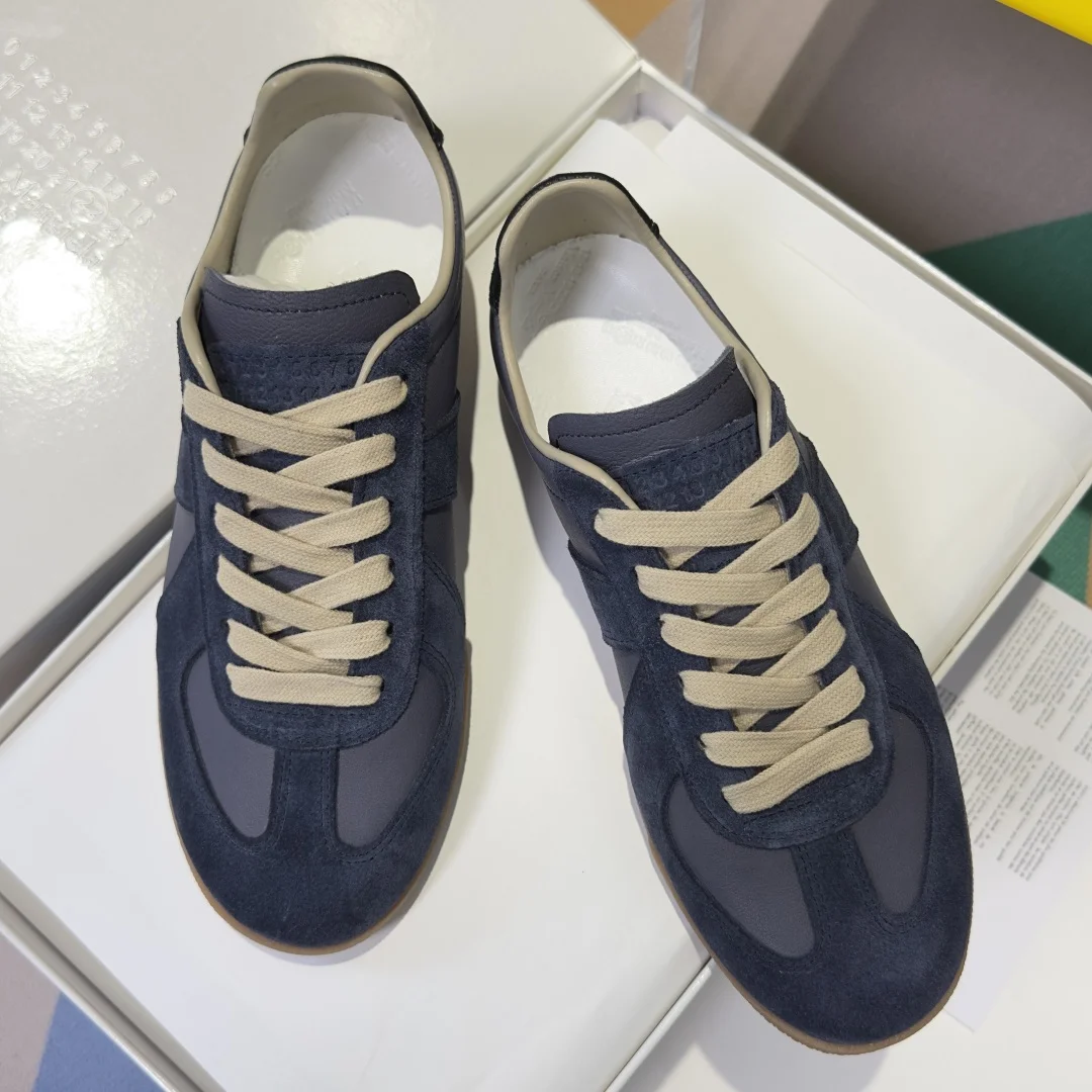 MAISON MARGIELA Sneakers Blue-Tan B60202609110433 - Image 5
