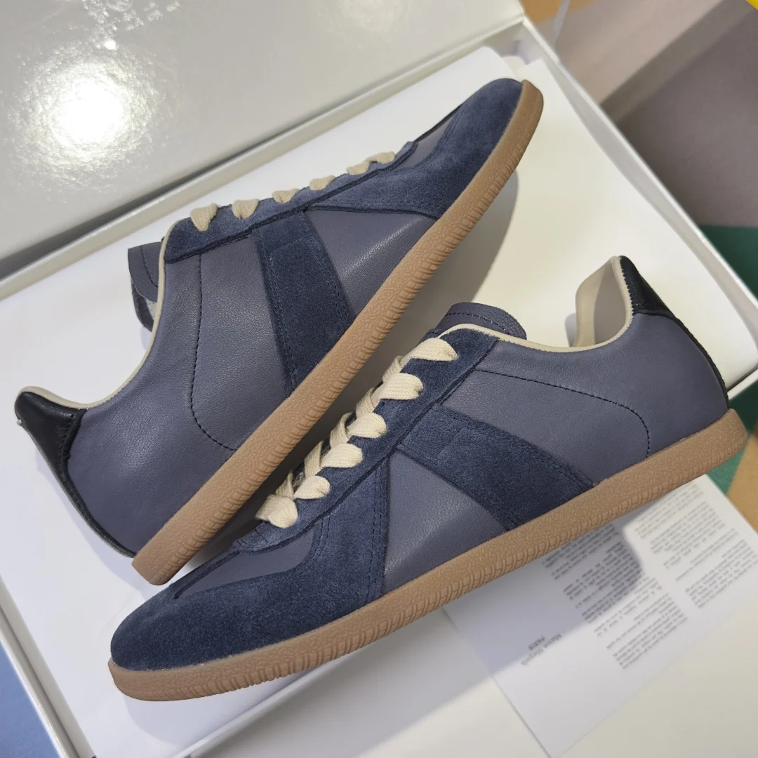 MAISON MARGIELA Sneakers Blue-Tan B60202609110433 - Image 6
