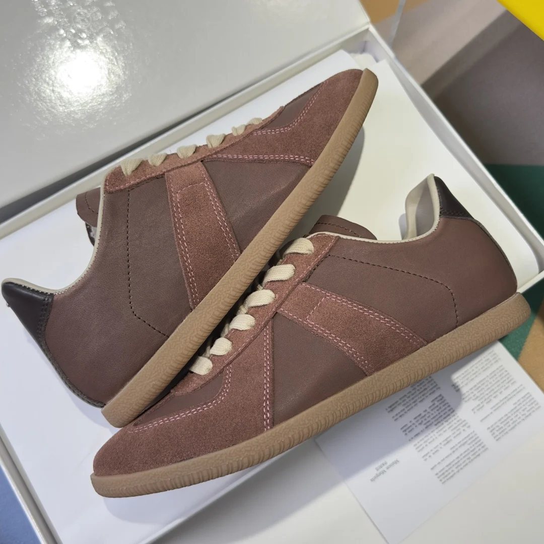 MAISON MARGIELA Sneakers Brown-Cream B60202609110434 - Image 6