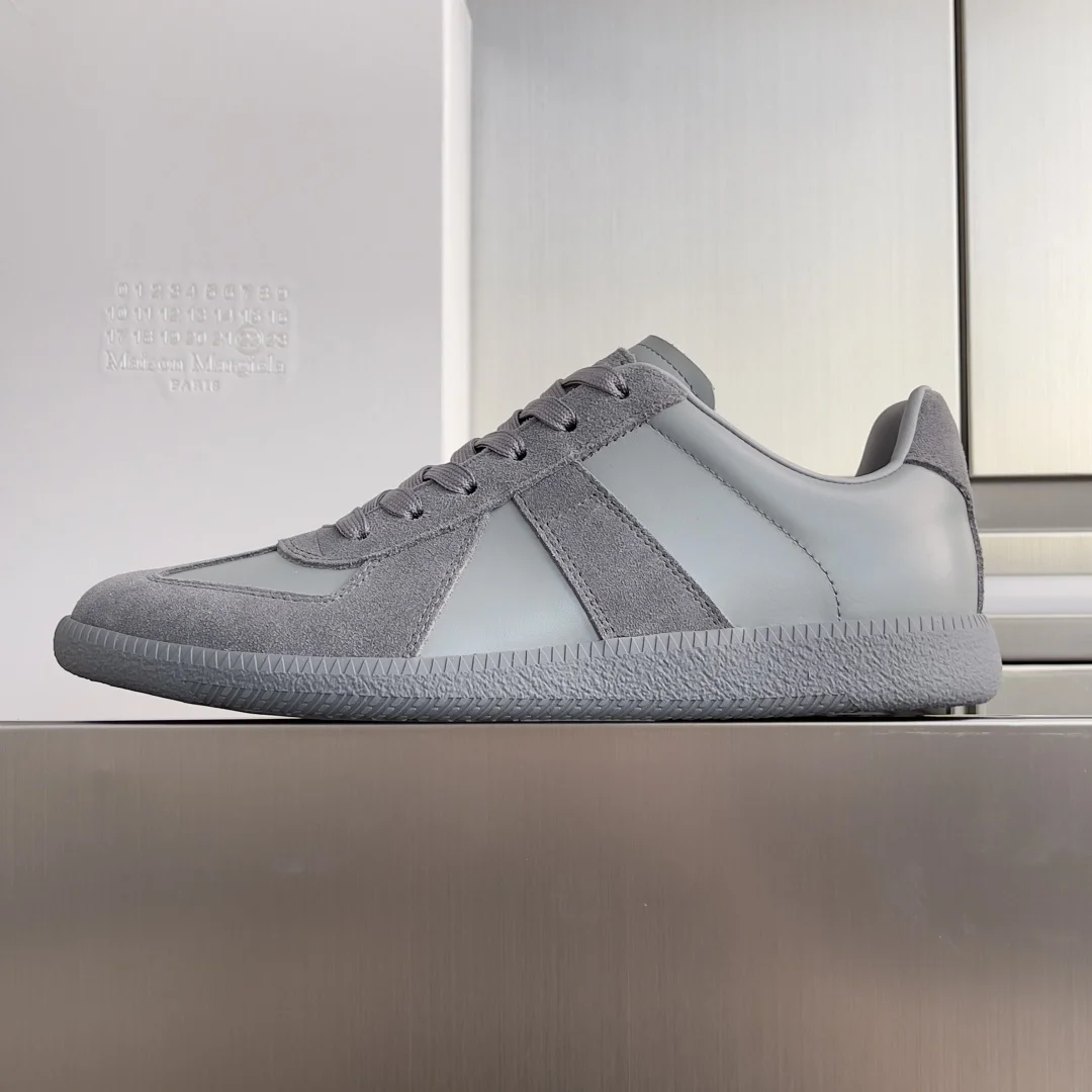 MAISON MARGIELA Sneakers Calfskin Leather Grey EU35-45 B50202609110418 - Image 2