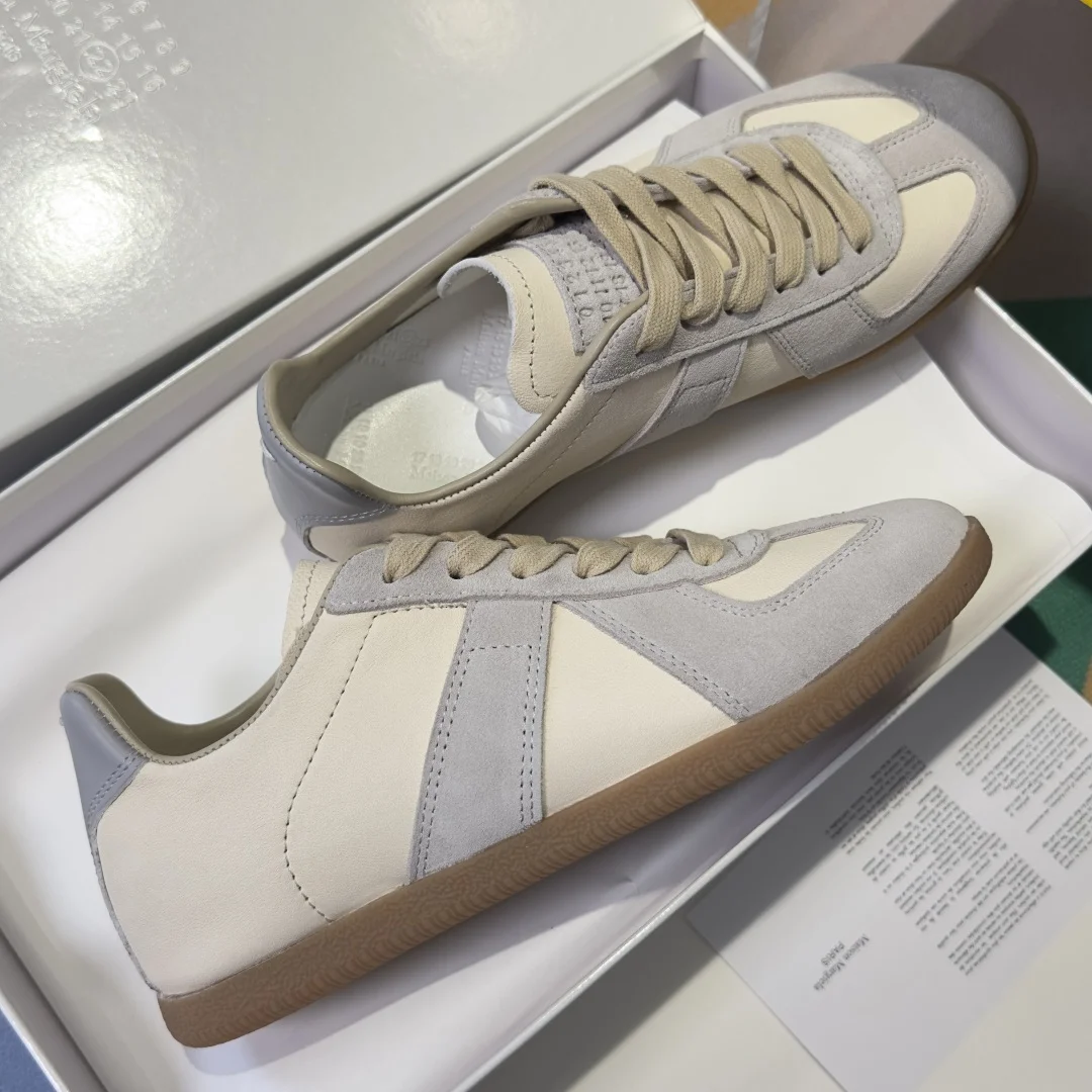 MAISON MARGIELA Sneakers Cream-Grey B60202609110432 - Image 4