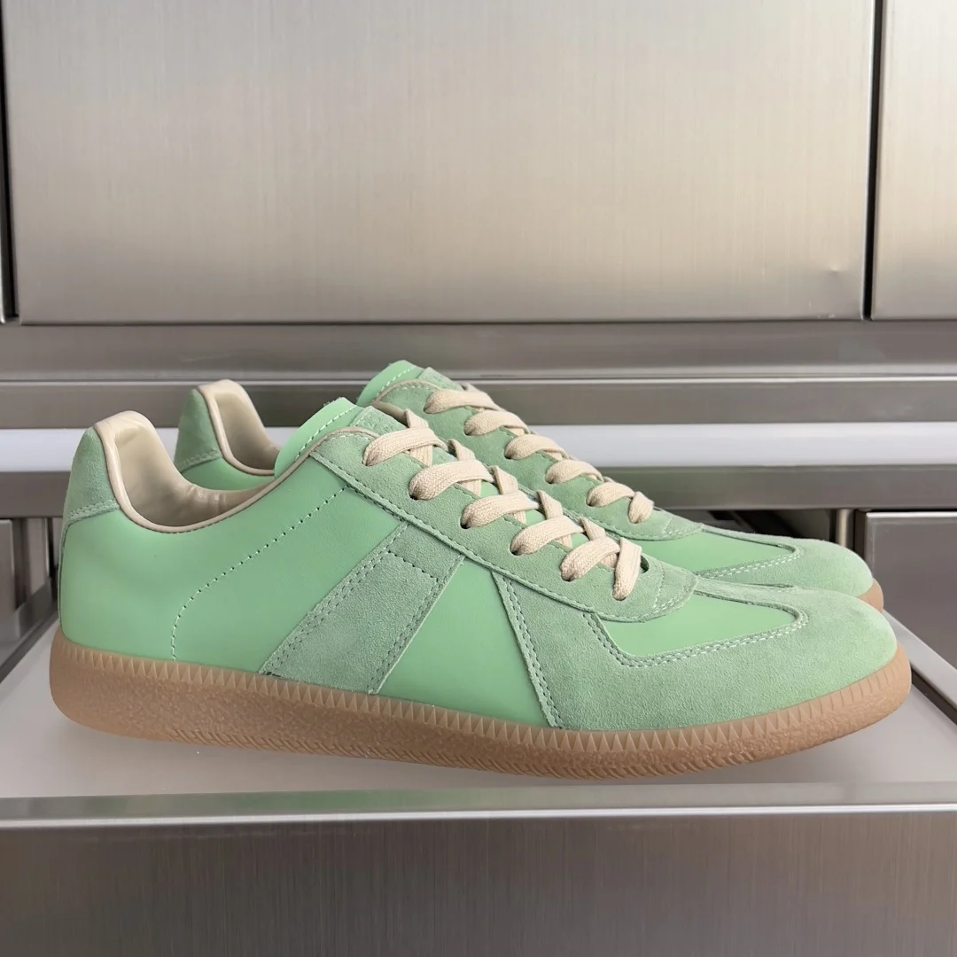 MAISON MARGIELA Sneakers Green-Tan B50202609110419