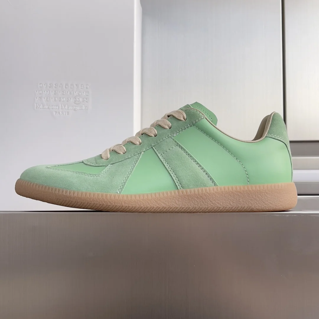 MAISON MARGIELA Sneakers Green-Tan B50202609110419 - Image 2